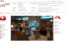 Tablet Screenshot of loftage.de